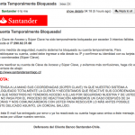 CUIDADO: Durante la madrugada están enviando intentos de PHISHING por parte de Banco Santander [ACTUALIZADO]