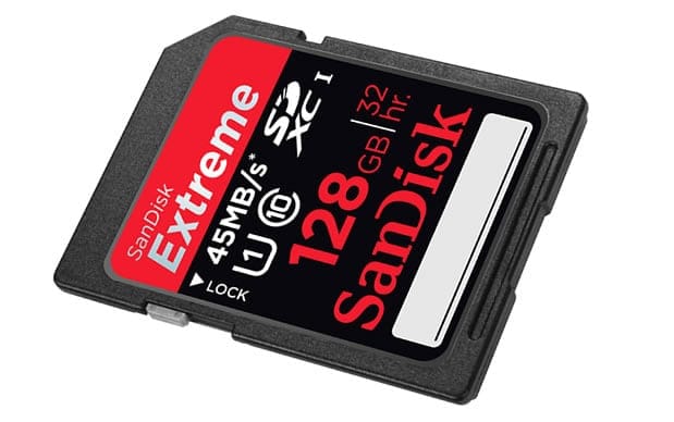 Sandisk Extreme SDXC UHS-I