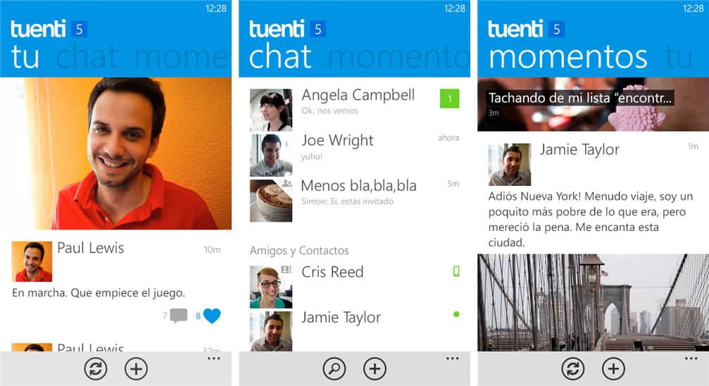 Tuenti para Windows Phone
