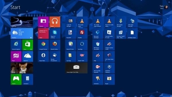 La interfaz gráfica de Windows 8, sigue siendo una problemática frente Windows 7.