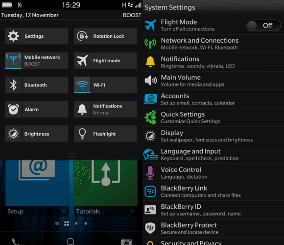 Ésta es parte de la configuración rápida que incluye la versión 10.2.1.