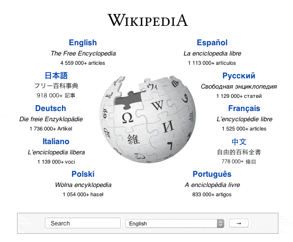 Web de Wikipedia.