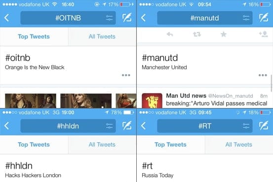Hashtags: Twitter incluirá una función que explicará las abreviaturas que son trending topic.