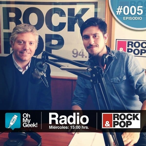 Sebastián Palacios fue el invitado para este episodio #005 de OhMyGeek! Radio.