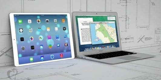 ¿El supuesto iPad Pro competiría con el MacBook Air?