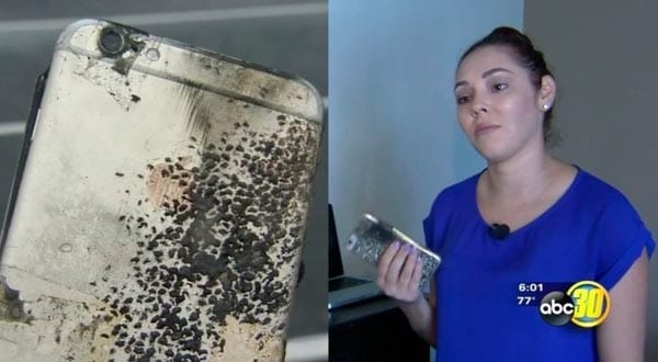 Yvette Estrada sufrió con un iPhone que se incendió espontáneamente.
